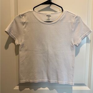 No Boundaries White Short Sleeve Tee